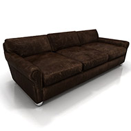 Brown Leather Sofa 29