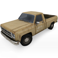 GMC Old Rusty Truck