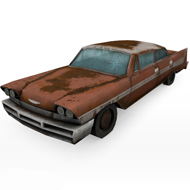Chrysler Desoto Rusty