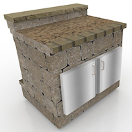 Belgard outdoor Cabinet 48 inches
