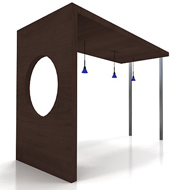 Xulon Canape with round cutout