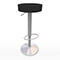 Black & Chrome Swivel Bar Stool