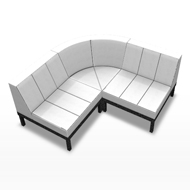 L Couch 3 pc 