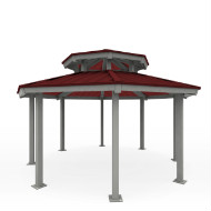 Shelter 20 ft Octaganal Vented