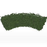 Hedge quarter round