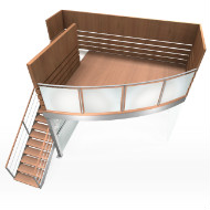 Magma Double deck structure