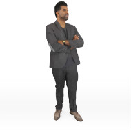 Amir standing