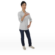 Lee standing