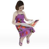 Debbie reading