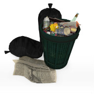 Messy Trash Can