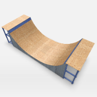 Skate park short Pipe