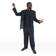 Man Presenting