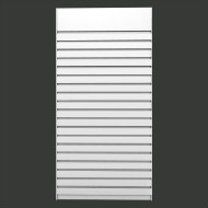 Flat Slatwall 8x4 ft