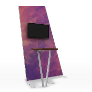 Formulate Tension fabric Kiosk 2