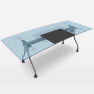Office Desk Glass