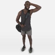 Man With GymBag