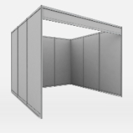 Octanorm booth 10x10