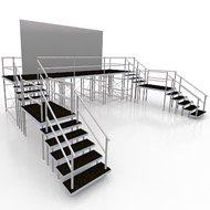 High Stage with stairs