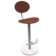 Anea Cafe Stool w Backrest