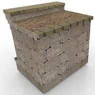 Belgard Cabinet 48 plain