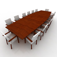 Conference Table W 14 chairs