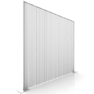 Pipe and Drape 10ft Tall